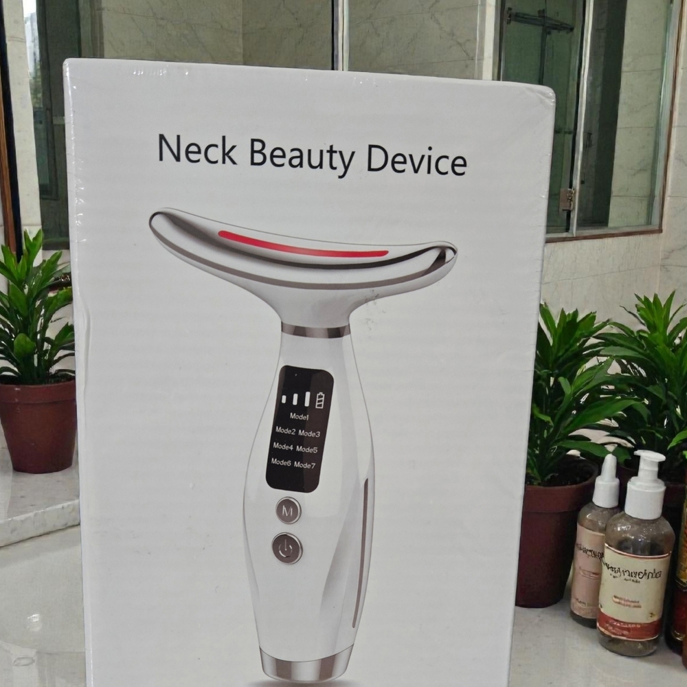 Neck Beauty Device with LED Display